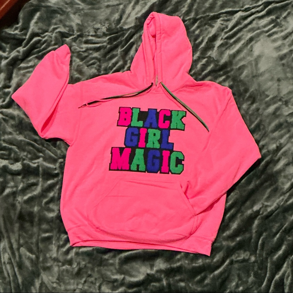 Pink Graphic Hoodie